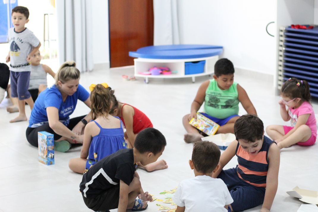 Novo prédio do Integral da Educação Infantil.